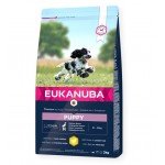 Eukanuba Puppy medium Breed Fresh Chicken sausas maistas vidutinių veislių šuniukams su vištiena