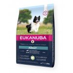 Eukanuba Adult Small & Medium Breed Lamb & Rice sausas maistas mažų ir vidutinių veislių šunims su ėriena ir ryžiais