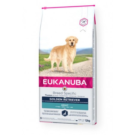 Eukanuba breed specific Golden Retriever Adult sausas maistas auksaspalvių retriverių veislės šunims