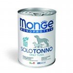 Monge Monoprotein Solo konservai su tunu šunims, 6 x 400 g