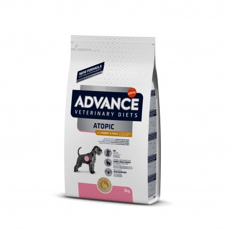 Advance Veterinary Diets ATOPIC MEDIUM and MAXI dog sausas maistas šunims su triušiena