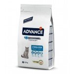 Advance Adult Sterilized Cat maistas katėms su kalakutiena ir miežiais