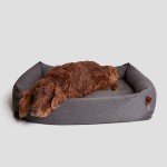 Cloud7 Sleepy Deluxe Tweed Taupe gultas augintiniams