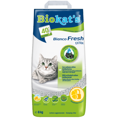 BIOKAT'S BIANCO FRESH EXTRA kraikas katėms