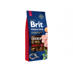 Brit Premium By Nature Adult L sausas maistas šunims su vištiena